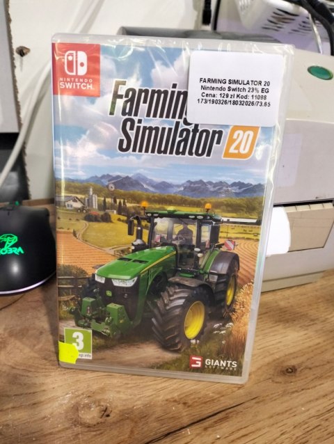 Farming Simulator 20 (Nintendo Switch) Nintendo Switch pudełkowa