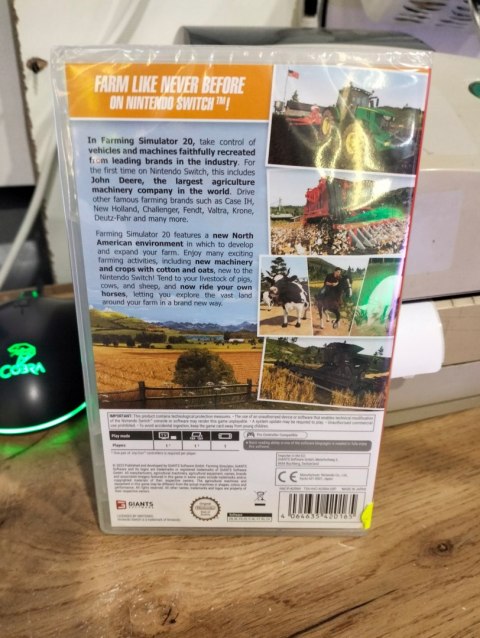 Farming Simulator 20 (Nintendo Switch) Nintendo Switch pudełkowa