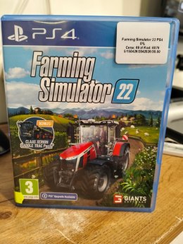 Farming Simulator 22 na PS4 i PS5 PlayStation 4 (PS4) pudełkowa