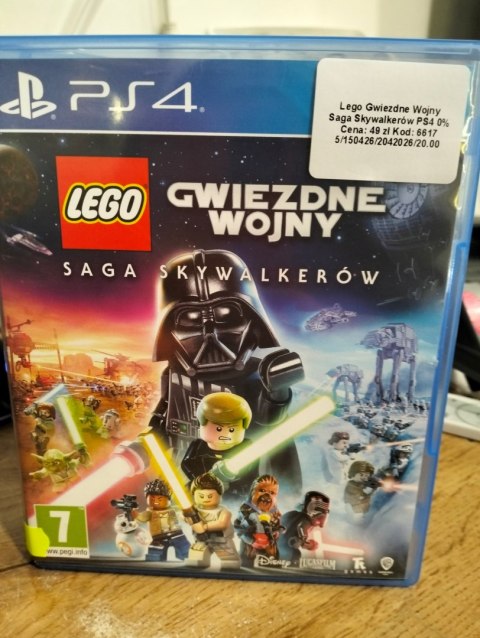LEGO Gwiezdne Wojny: Saga Skywalkerów PlayStation 4 (PS4) pudełkowa