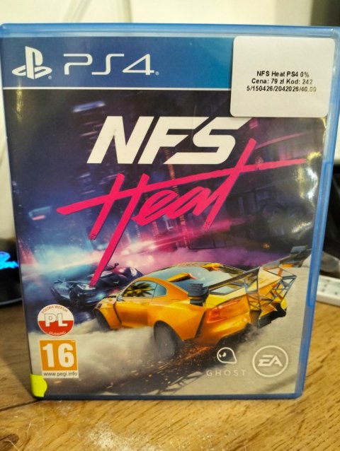 Need for Speed Heat PlayStation 4 (PS4) pudełkowa