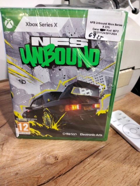 Need for Speed: Unbound Xbox Series X pudełkowa