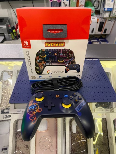 Pad bezprzewodowy do konsoli Nintendo Switch wielokolorowy PowerA Pac-man