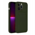 Plecki CardCase do Apple iPhone 14 Pro Max zielony