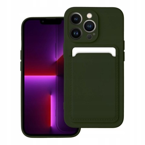 Plecki CardCase do Apple iPhone 14 Pro Max zielony