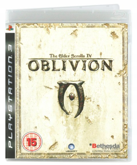 The Elder Scrolls IV: Oblivion PlayStation 3 (PS3) pudełkowa