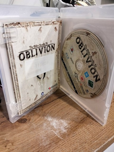 The Elder Scrolls IV: Oblivion PlayStation 3 (PS3) pudełkowa