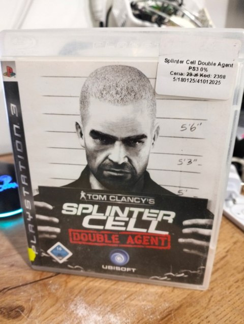 Tom Clancy's Splinter Cell: Double Agent PlayStation 3 (PS3) pudełkowa