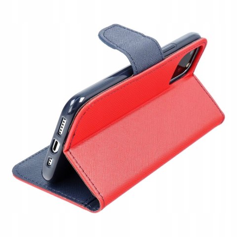 Etui z klapką Fancy Book do Samsung Galaxy M23 czerwony