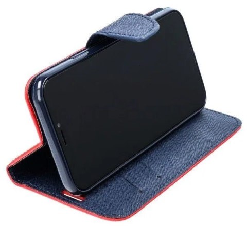 Etui z klapką Fancy Book do Samsung Galaxy M23 czerwony