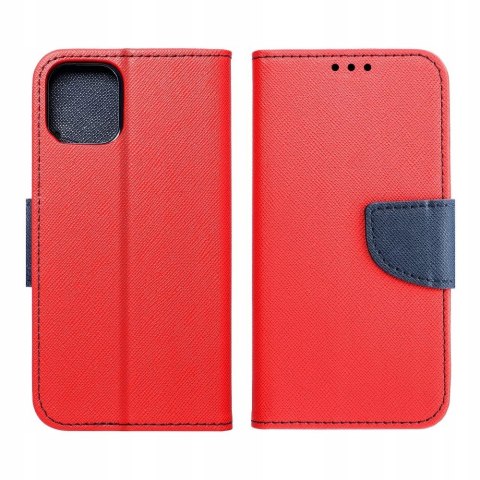 Etui z klapką Fancy Book do Samsung Galaxy M23 czerwony