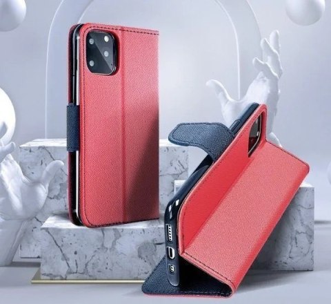 Etui z klapką Fancy Book do Samsung Galaxy M23 czerwony
