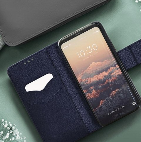 Etui z klapką Fancy Book do Samsung Galaxy M23 czerwony