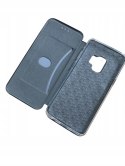 Etui z klapką Luna Book Carbon do Samsung Galaxy S9 czarny