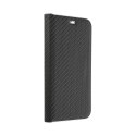 Etui z klapką Luna Book Carbon do Samsung Note 20 Plus / ULTRA czarny