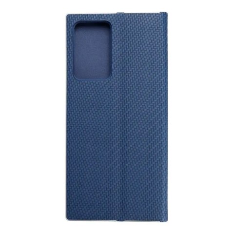 Etui z klapką Luna Book Carbon do Samsung Note 20 Plus/ULTRA niebieski