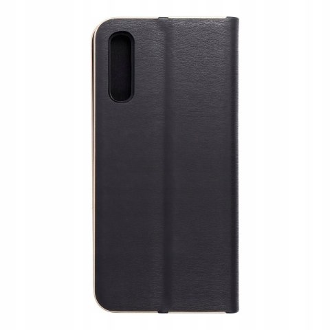 Etui z klapką Luna Book Gold do Samsung Galaxy A50 czarny