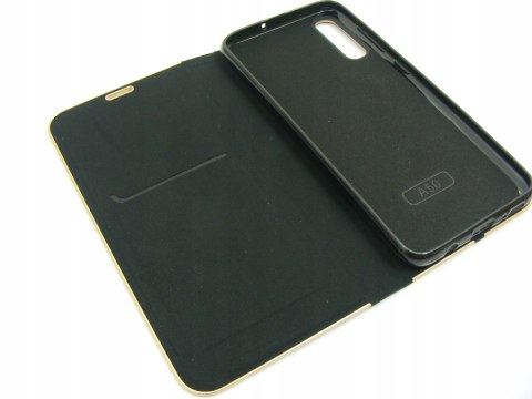 Etui z klapką Luna Book Gold do Samsung Galaxy A50 czarny