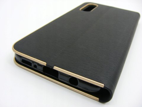 Etui z klapką Luna Book Gold do Samsung Galaxy A50 czarny