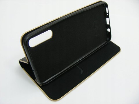 Etui z klapką Luna Book Gold do Samsung Galaxy A50 czarny