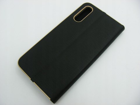 Etui z klapką Luna Book Gold do Samsung Galaxy A50 czarny