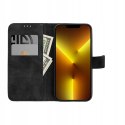 Etui z klapką Tender Book do Apple iPhone 16 Plus czarny