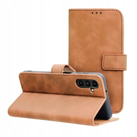 Etui z klapką Tender do Samsung Galaxy A54 5G brązowy
