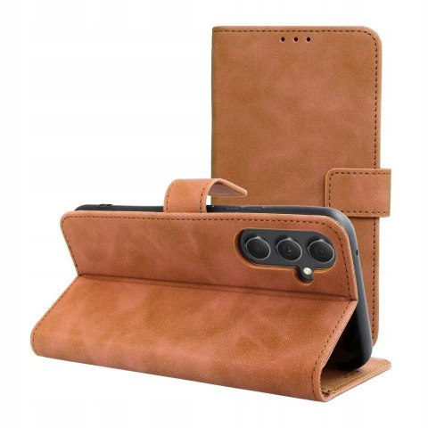 Etui z klapką Tender do Samsung Galaxy A54 5G brązowy
