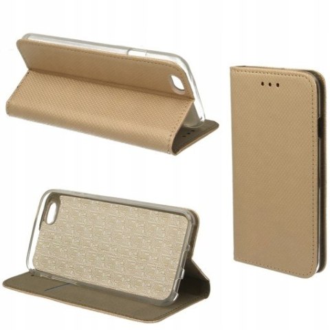 Etui z klapką do Apple iPhone 5 / 5s / se złoty