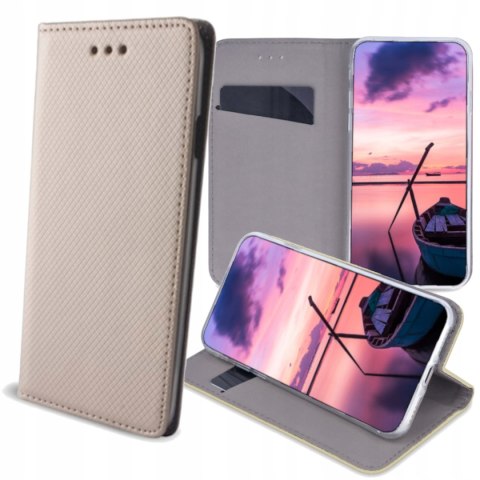 Etui z klapką do Apple iPhone 5 / 5s / se złoty