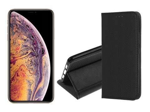 Etui z klapką do Apple iPhone X/XS czarny