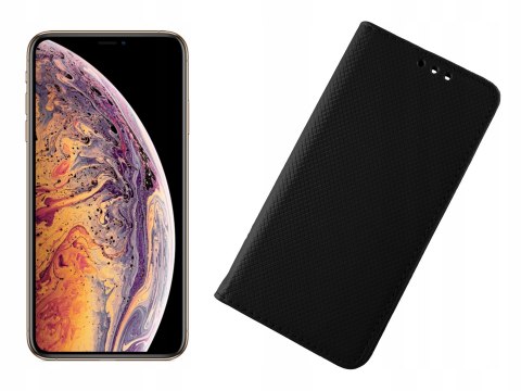Etui z klapką do Apple iPhone X/XS czarny