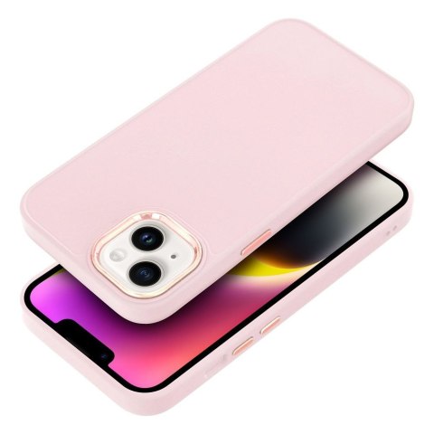 Futerał FRAME do IPHONE 16 Plus pudrowy róż