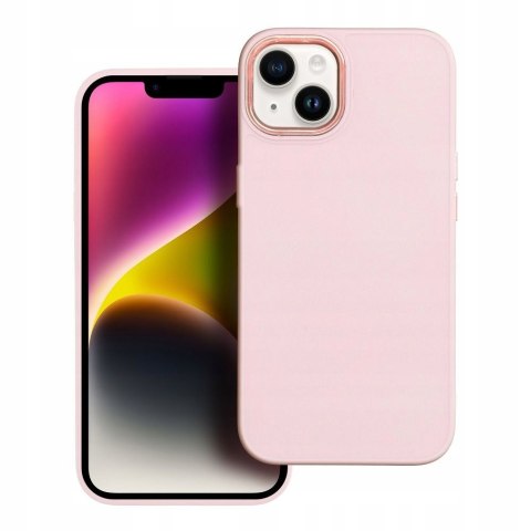 Futerał FRAME do IPHONE 16 Plus pudrowy róż
