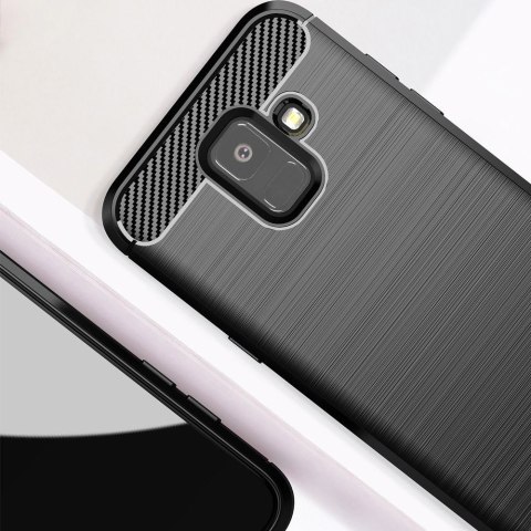 Plecki Carbon do Samsung Galaxy A6 2018 czarny