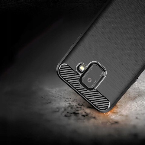 Plecki Carbon do Samsung Galaxy A6 2018 czarny