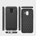 Plecki Carbon do Samsung Galaxy A6 2018 czarny