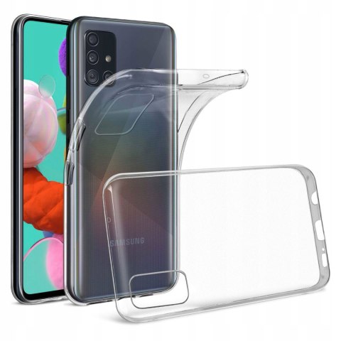 Plecki Clear Case 2mm do Samsung Galaxy A51 bezbarwny