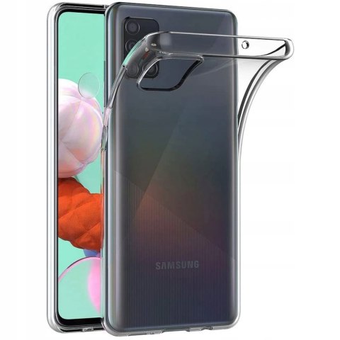 Plecki Clear Case 2mm do Samsung Galaxy A51 bezbarwny