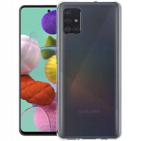 Plecki Clear Case 2mm do Samsung Galaxy A51 bezbarwny