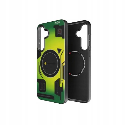 Plecki Forcell do Samsung Galaxy S25+ zielony