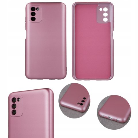 Plecki Metallic do Apple iPhone 16 Pro różowy