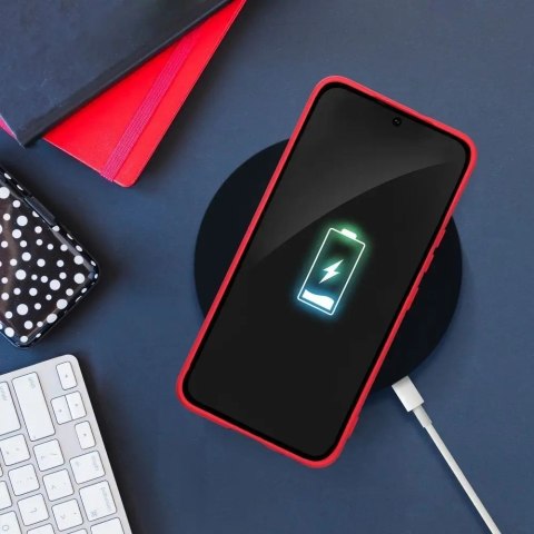 Plecki Silicone do Samsung Galaxy A03s brzoskwiniowy