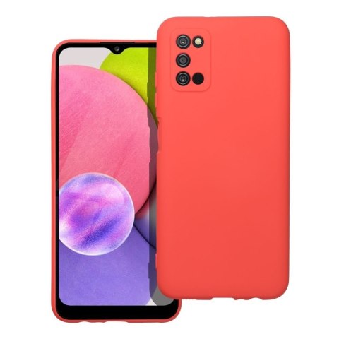 Plecki Silicone do Samsung Galaxy A03s brzoskwiniowy