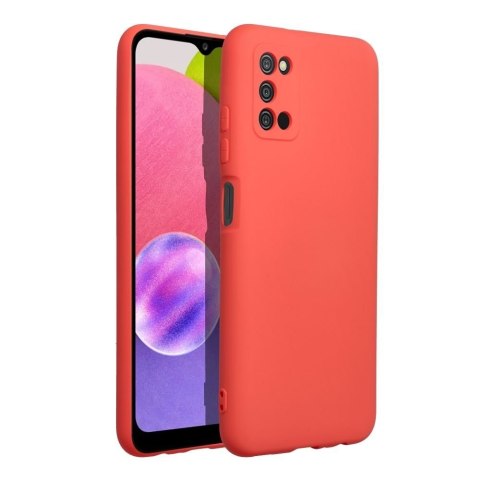 Plecki Silicone do Samsung Galaxy A03s brzoskwiniowy