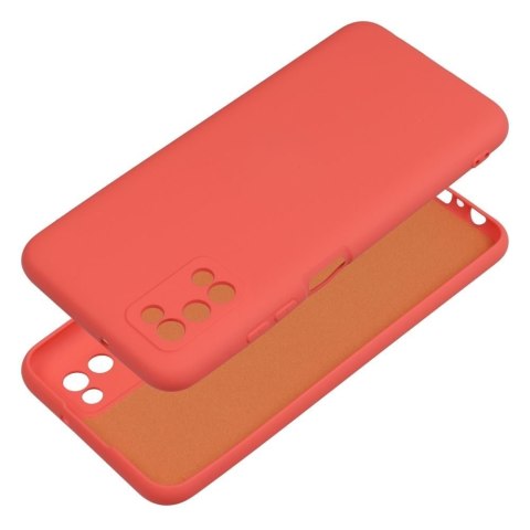 Plecki Silicone do Samsung Galaxy A03s brzoskwiniowy
