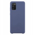 Plecki Silicone do Samsung Galaxy A03s niebieski