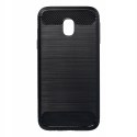 Plecki etui tył Carbon do Samsung Galaxy J3 2017 futerał na telefon czarny