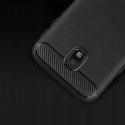 Plecki etui tył Carbon do Samsung Galaxy J3 2017 futerał na telefon czarny