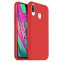 Plecki silkycase do SAMSUNG GALAXY A40 SM-A405F czerwony